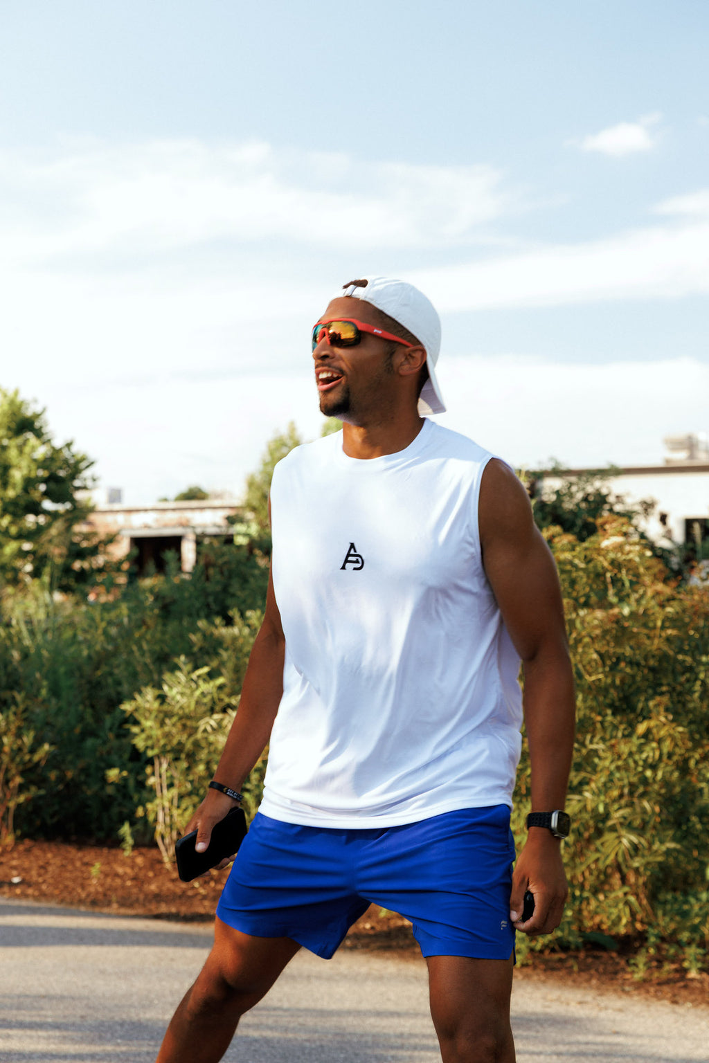 Emotion Sleeveless Performance Tee