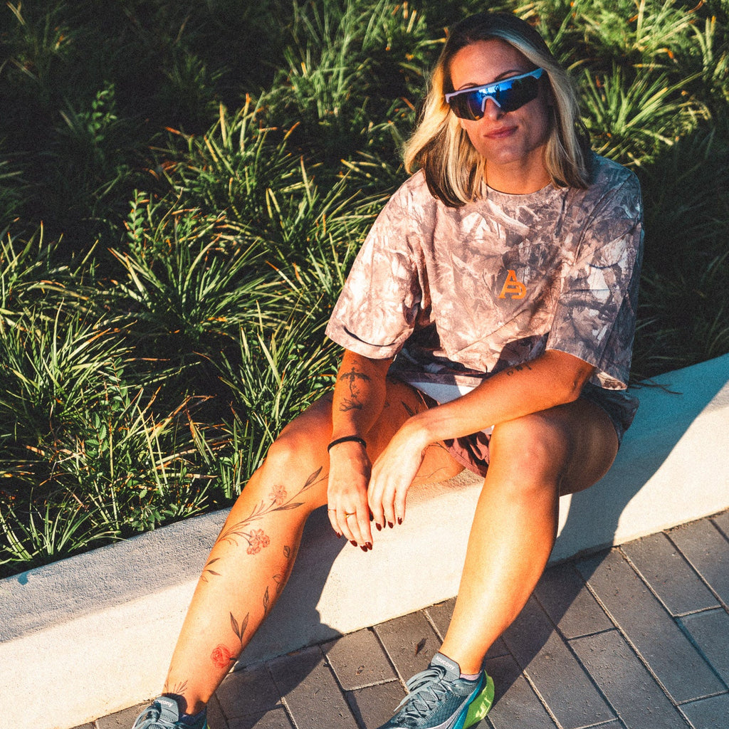 Wolf Or Deer Lightweight Oversized Camo Tee