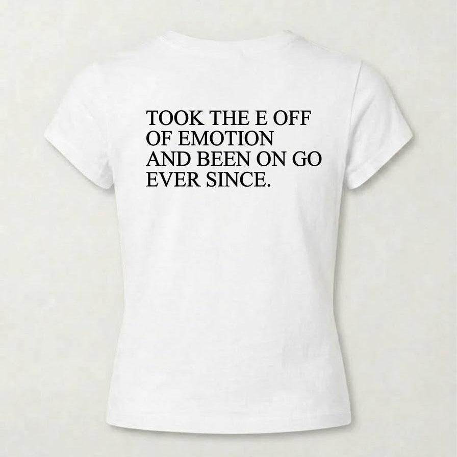 Emotion Women’s Fitted Baby Tee - Coming Soon!