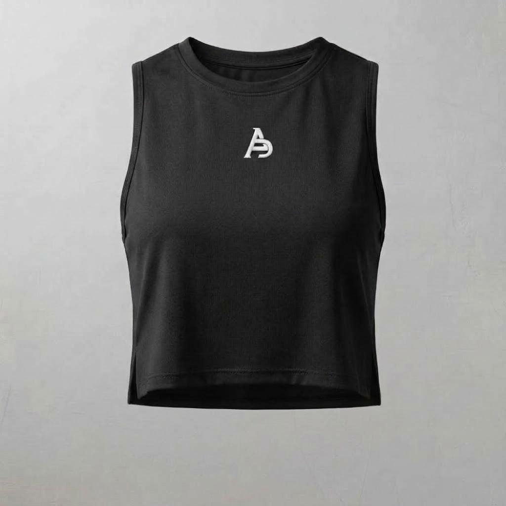 Wolf Or Deer Women's Loose Performance Cropped Tank - Coming Soon!