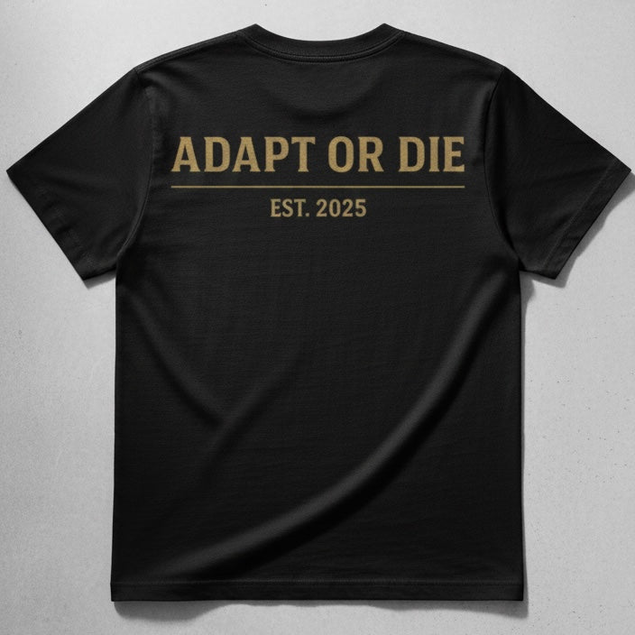 Adapt or Die Heavyweight Tee