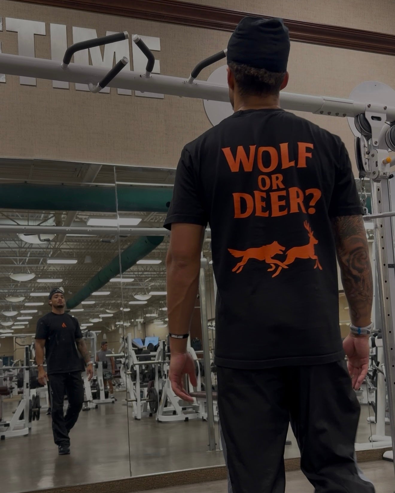 Wolf Or Deer Heavyweight Tee