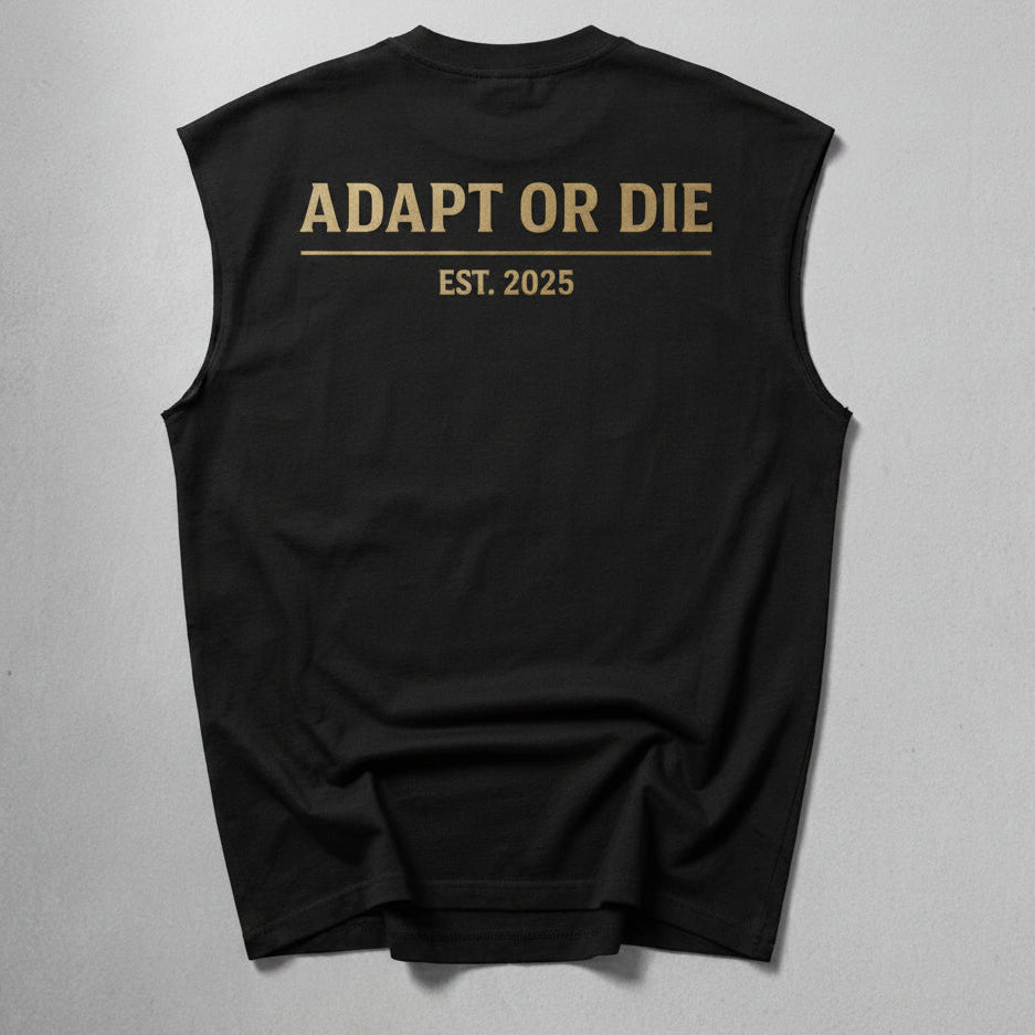 Adapt or Die Heavyweight Tee