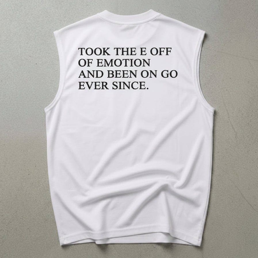 Emotion Sleeveless Performance Tee